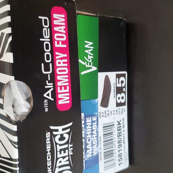 WOOMENS SKECHERS STRETCH FIT FLATS - Picture 4 of 6